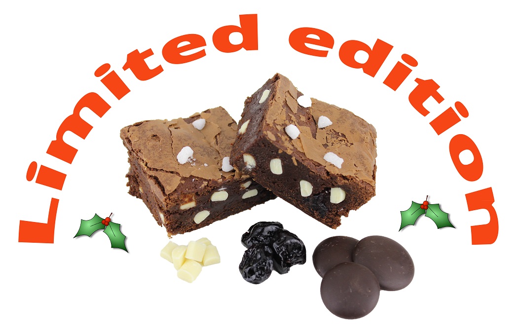 Drunken Cherry & White Chocolate Brownie Christmas Special 